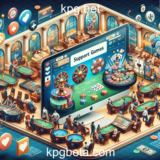 Explorando a Categoria de Jogos de Suporte no kpg.bet